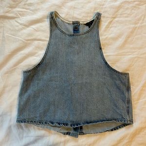 Lucky Brand Denim Tank Top, Sz S